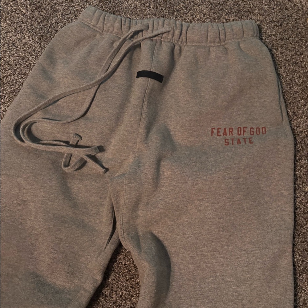 Fear of God State Men's Beige Joggers